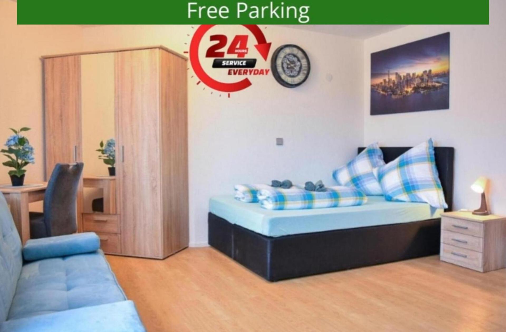 Ruhige Wohnung Im . Private Parkplatz ,Balkon ,Netflix Núremberg Exterior foto